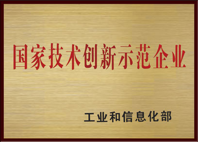 國(guó)家技術(shù)創(chuàng)新示范企業(yè)